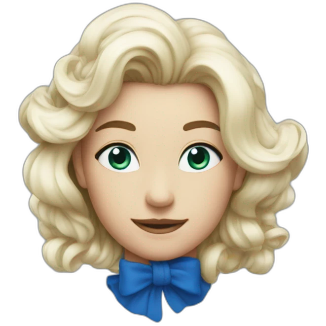 Trèfle bleu actual emoji