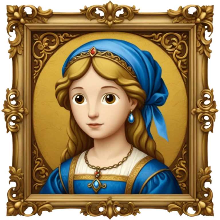 Renaissance painting
 emoji