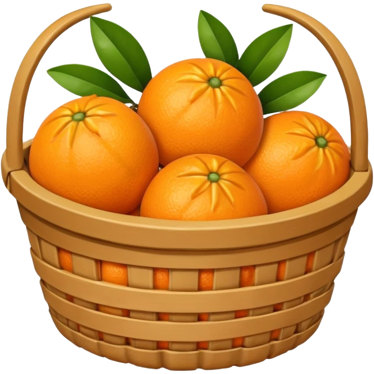 orange fruit basquet emoji