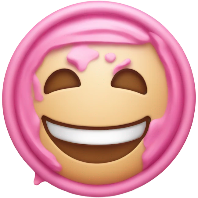 Pink menu emoji