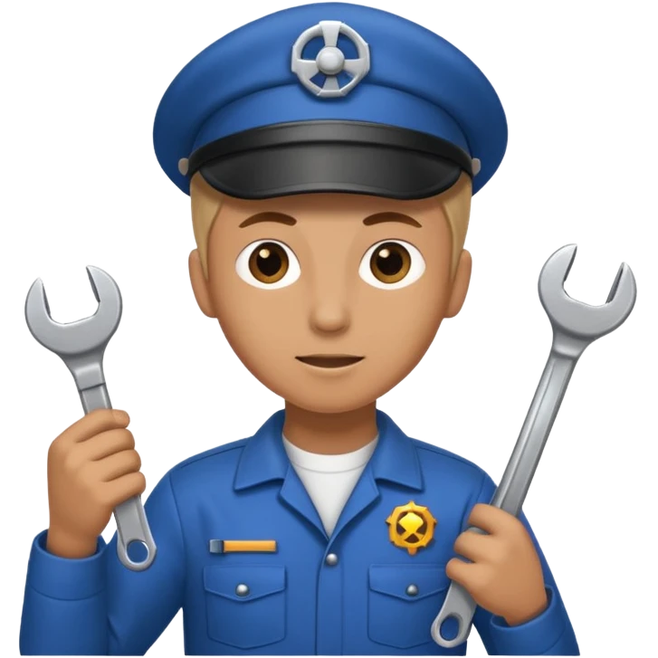 create a person emoji of Barcengine is the superpower name The engine that keeps everything moving emoji