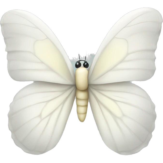 White butter fly emoji