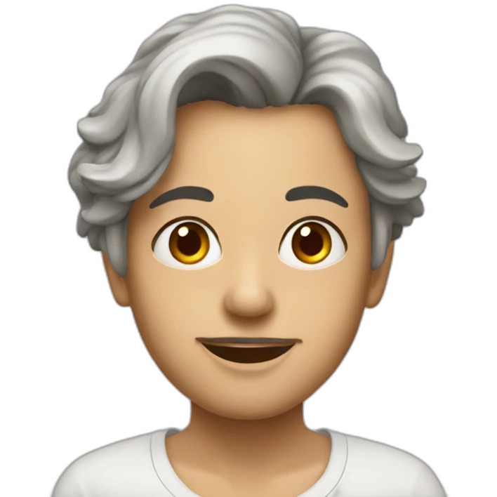 Una sarten riendose emoji