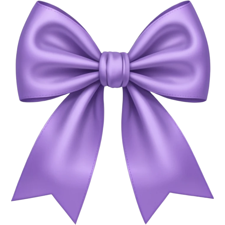 Light purple bow  emoji