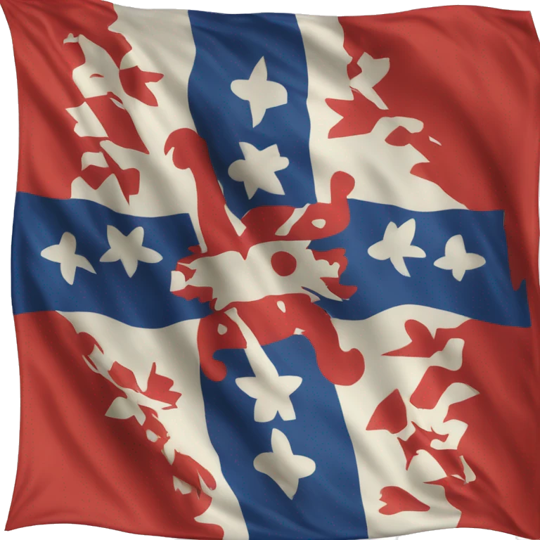Drapeau alsacien emoji