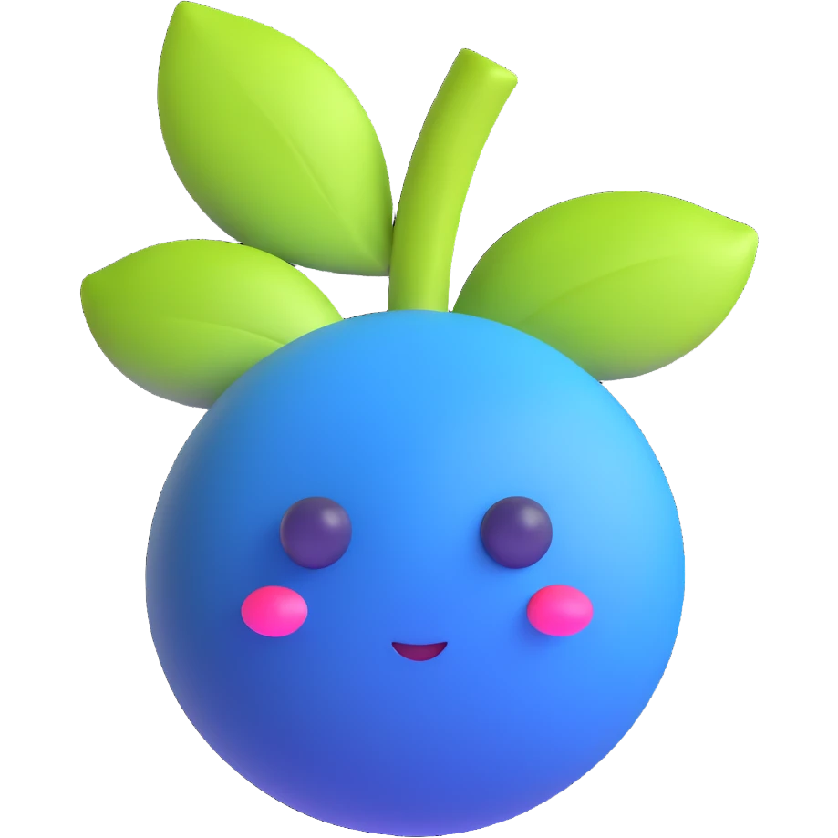 blueberry emoji
