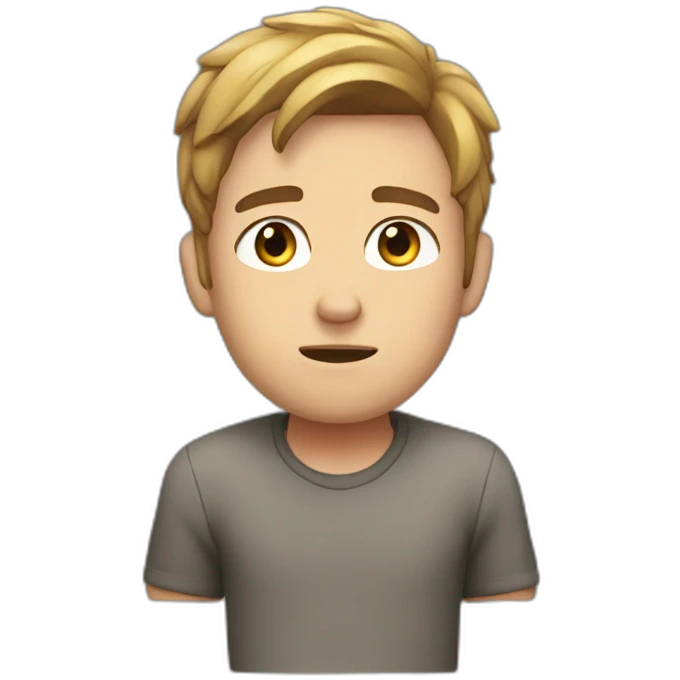 Clay Jensen saying sorry emoji
