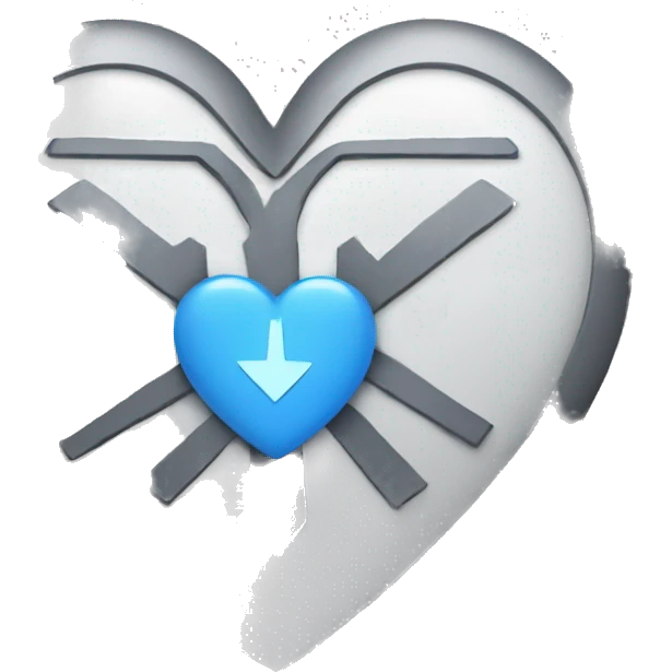 Cyber sigilism heart emoji