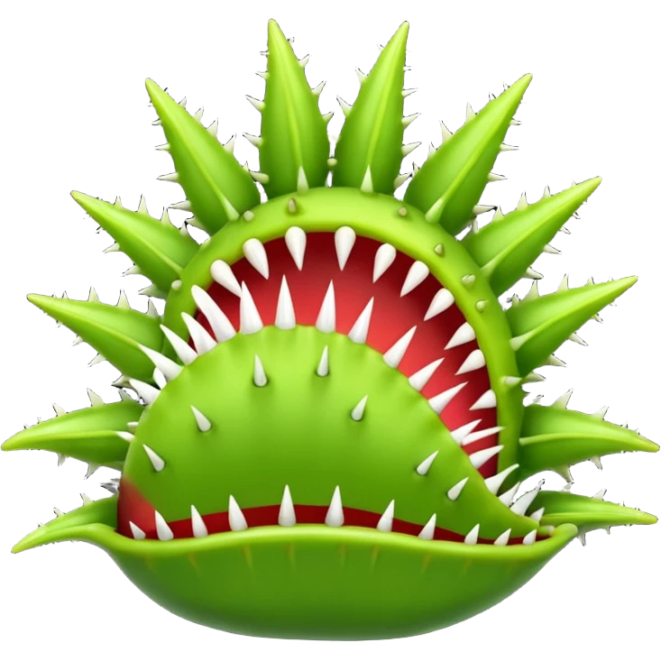 Venus fly trap  emoji