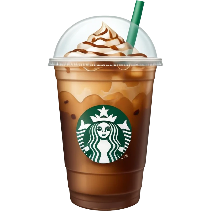 Starbucks Iced Coffee emoji