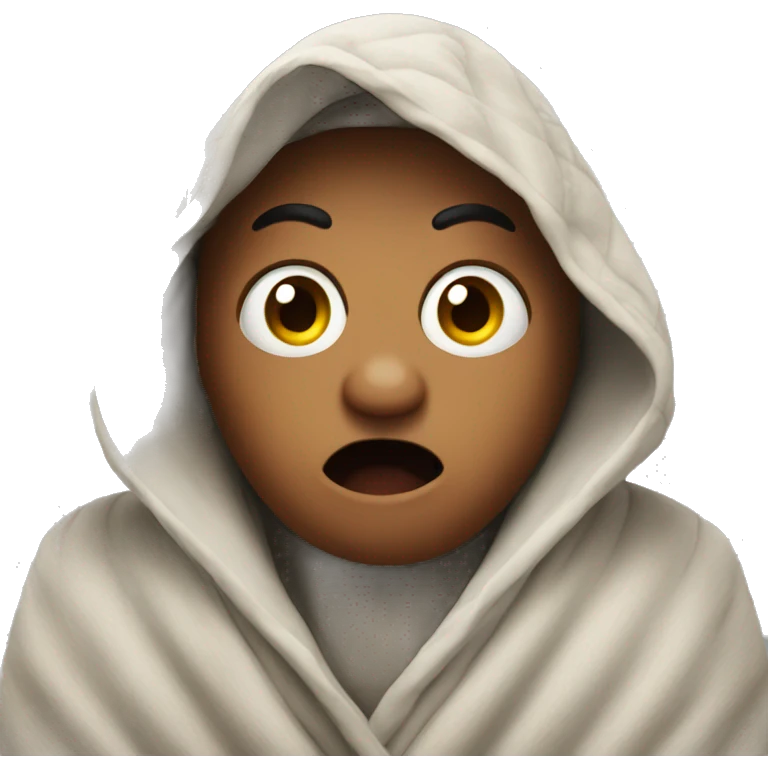Mad in blanket emoji