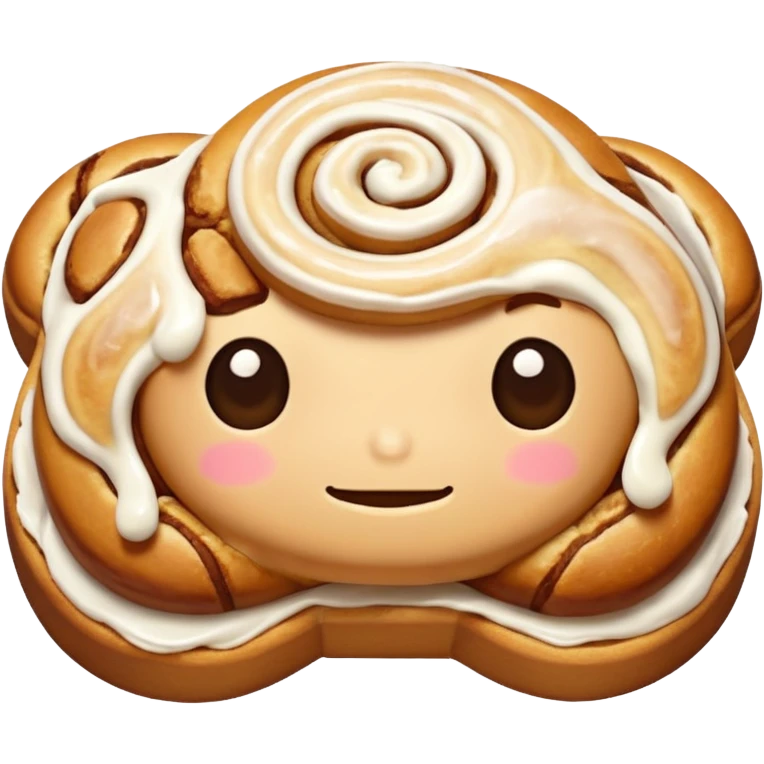 cinnamon roll bowtie emoji