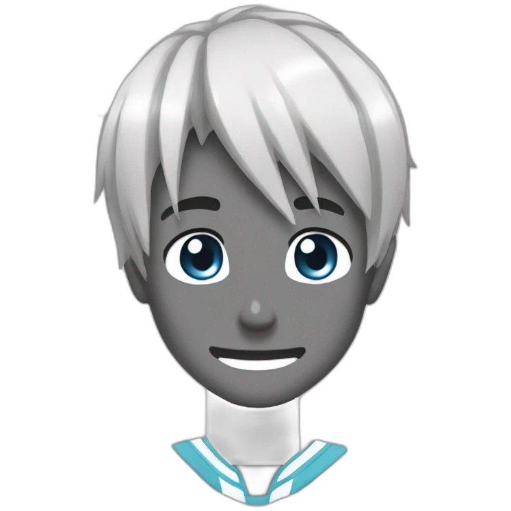 Kuroko souriant emoji