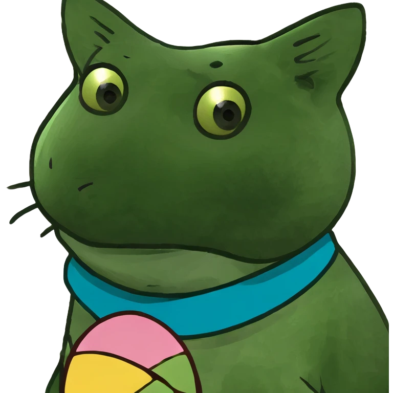 Cat with Easter  emoji