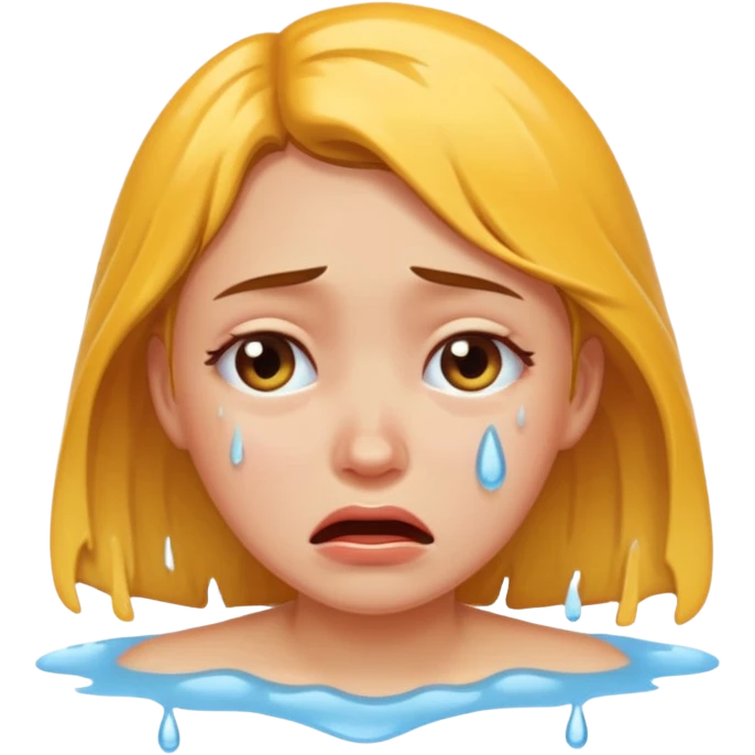 Nude girl crying vagina  emoji