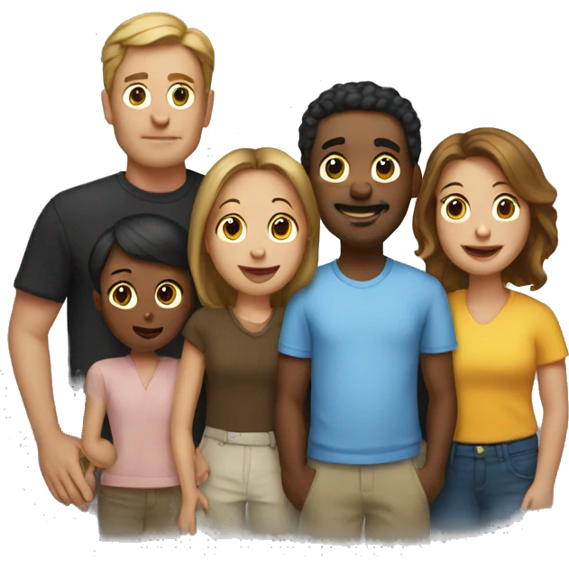 Family photo emoji