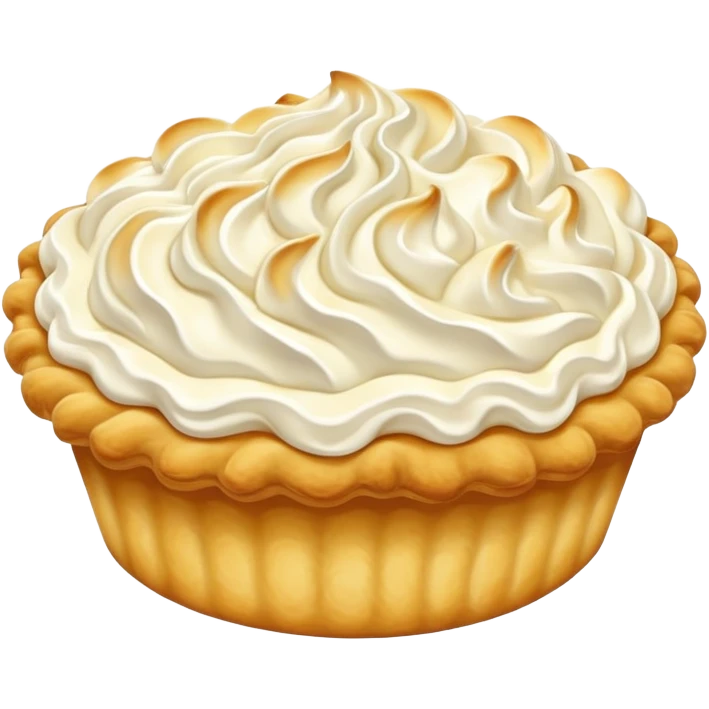 Cream pie emoji