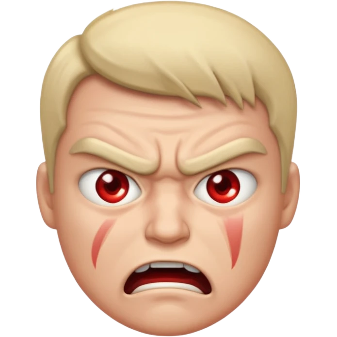 今天很生气 emoji