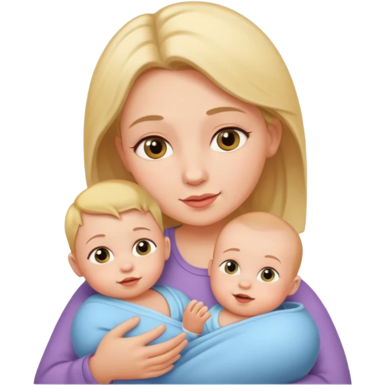 Baby and mom emoji