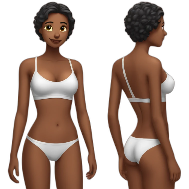 underwear model crossed arms emoji