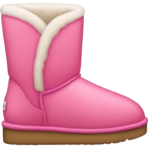 Pink uggs emoji