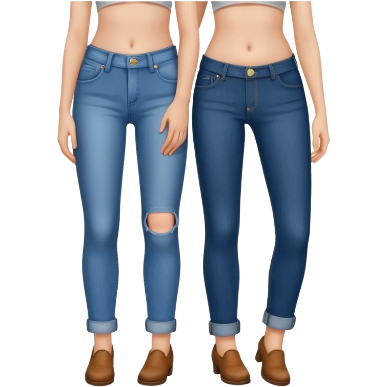 Woman holding husbands penis on pants emoji