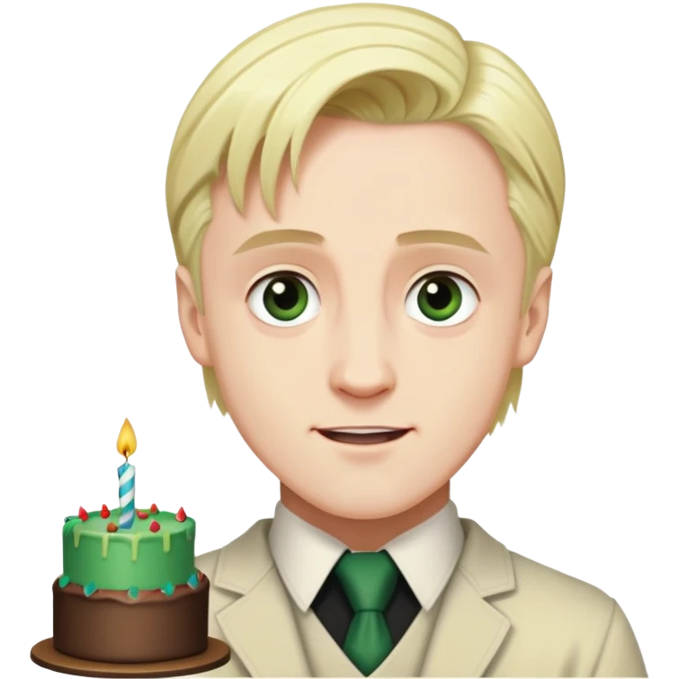 Draco Malfoy’s Birthday emoji