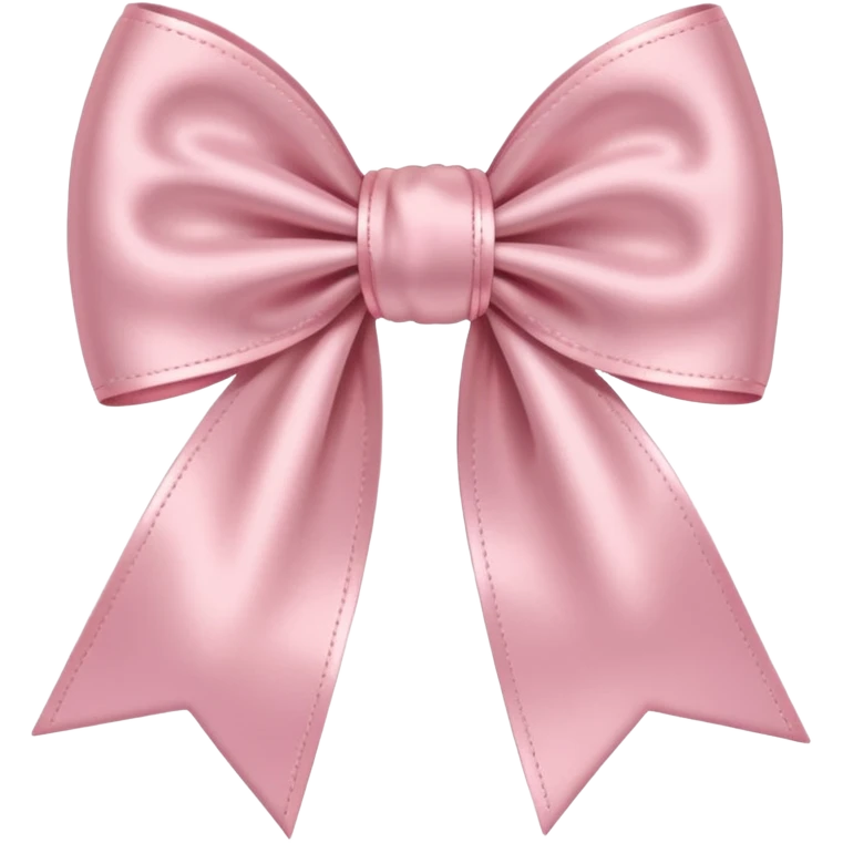 A Light pink bow emoji