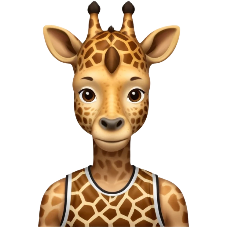 athlete player giraffe emoji