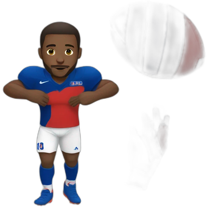 football player france emoji