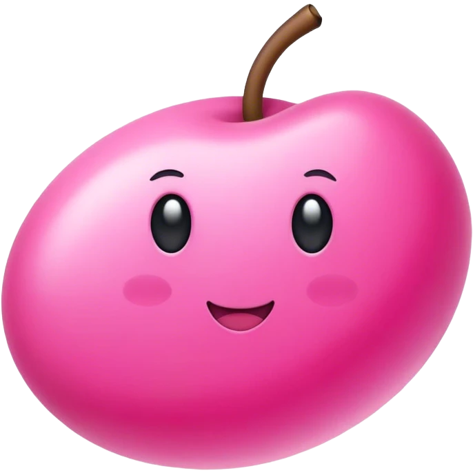 Pink  emoji