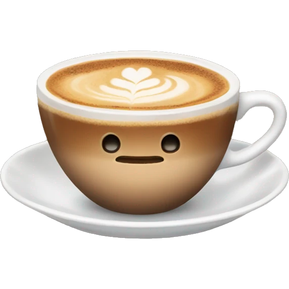 À cappuccino  emoji