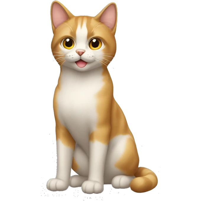 gato na academia emoji