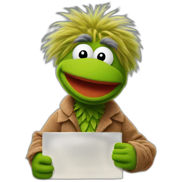 fraggle holding green tick sign emoji