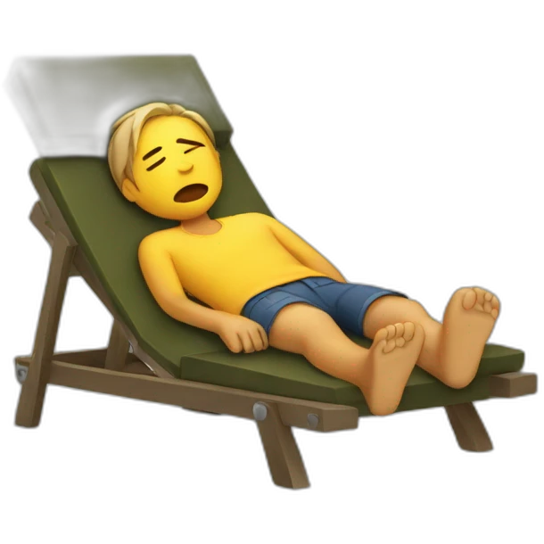 so tired from travel emoji