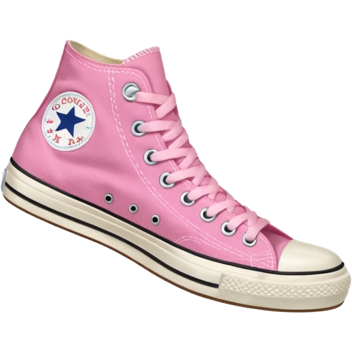pink converse shoes emoji