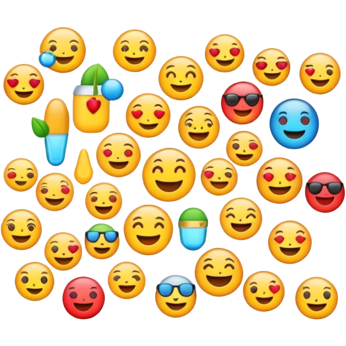 Сгенерируй пак эмодзи для оформления постов в телеграмм emoji