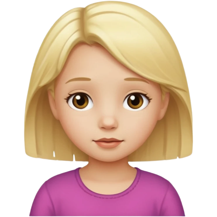 Я создаю маленькую девочка emoji