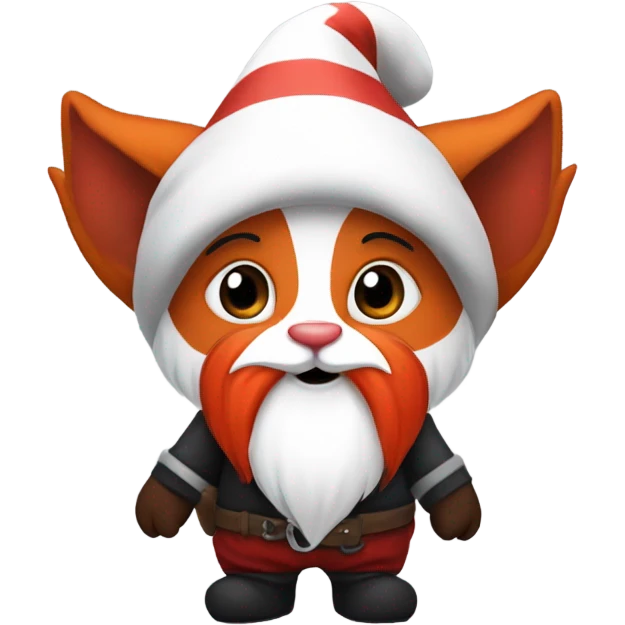Gnome red panda emoji