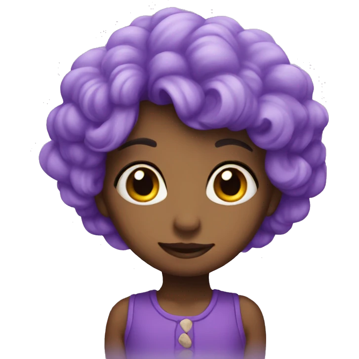 cute dream violet emoji