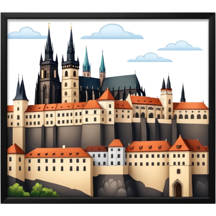 Prague Castle emoji