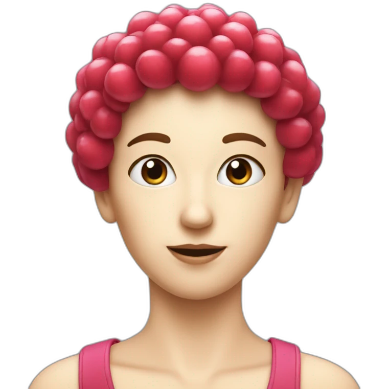 Fraise framboise myrtille emoji