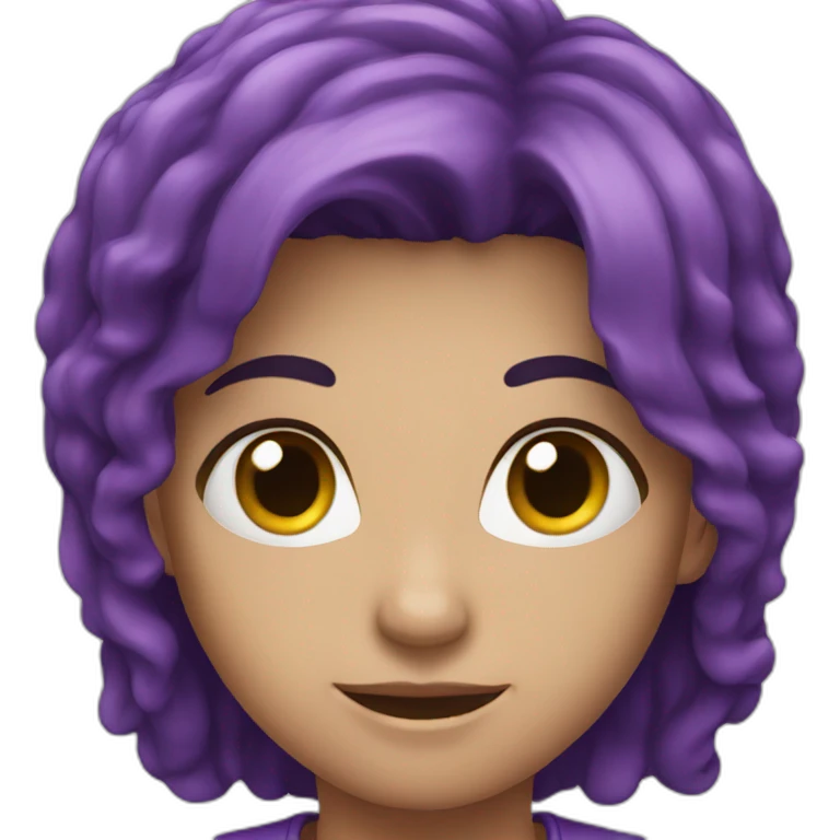 purple emoji