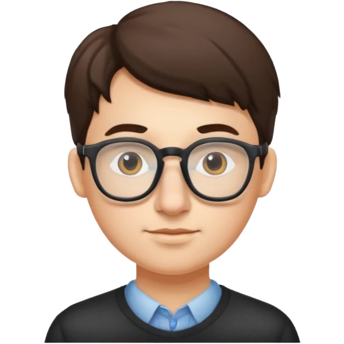 Nose and glasses emoji