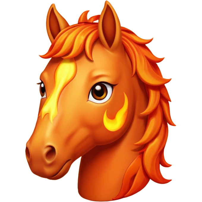 Happy fire horse emoji sad fire horse emoji worried fire horse emoji emoji