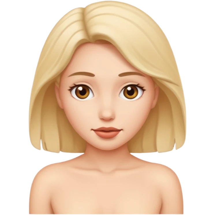 Full nude woman emoji