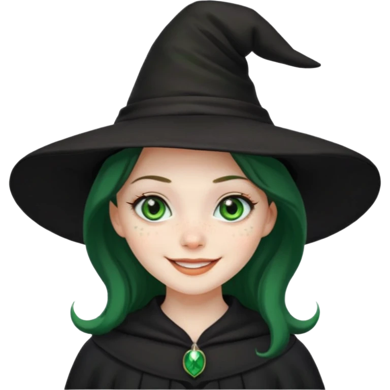 cute witch emoji