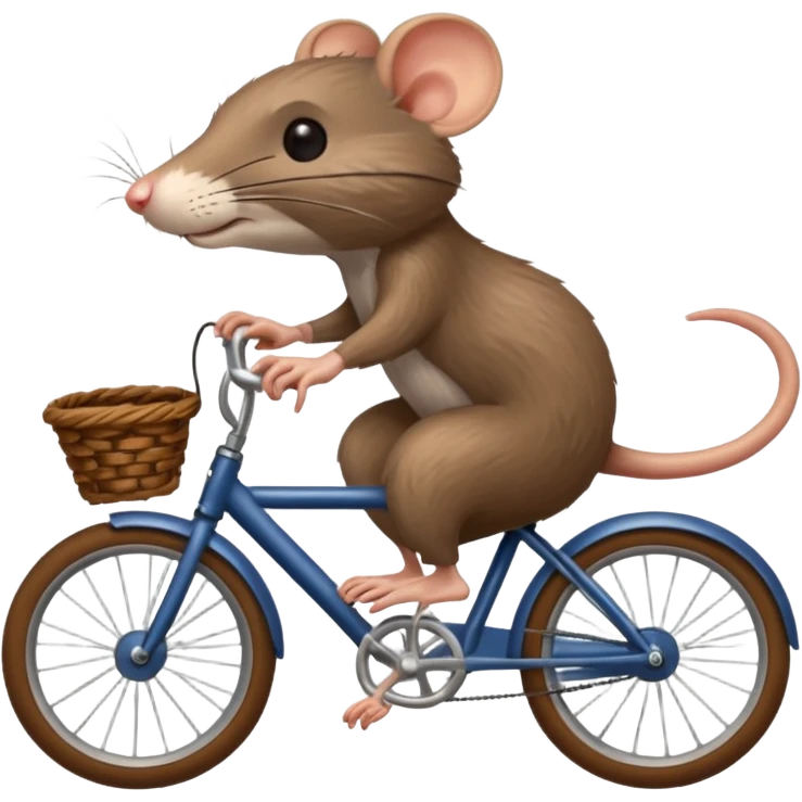 rat on bike emoji