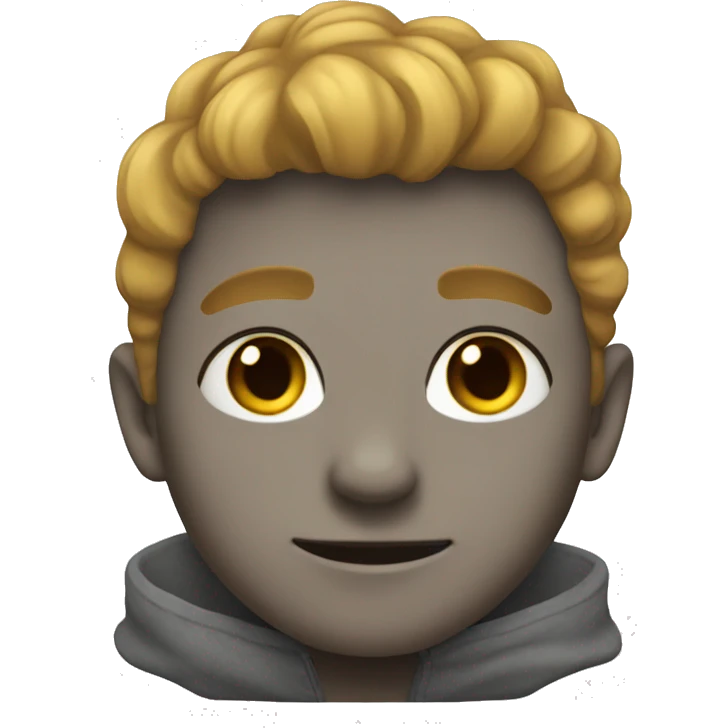 Кот серый emoji