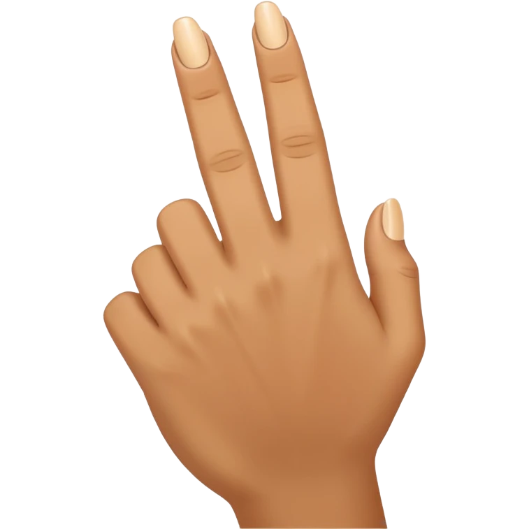 A hand that has its ring finger down put the ring finger pointing down  emoji